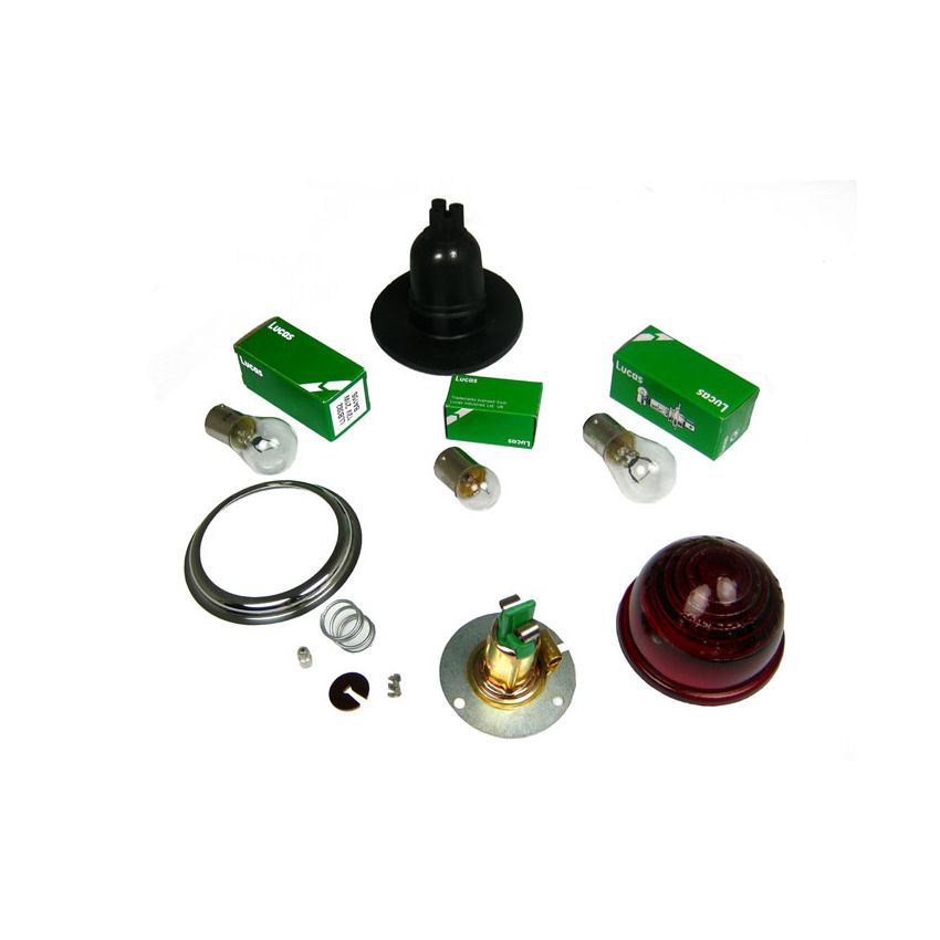 TAIL LAMP DOUBLE RED:  AH BN4-BJ8 EARLY, MINI, MM