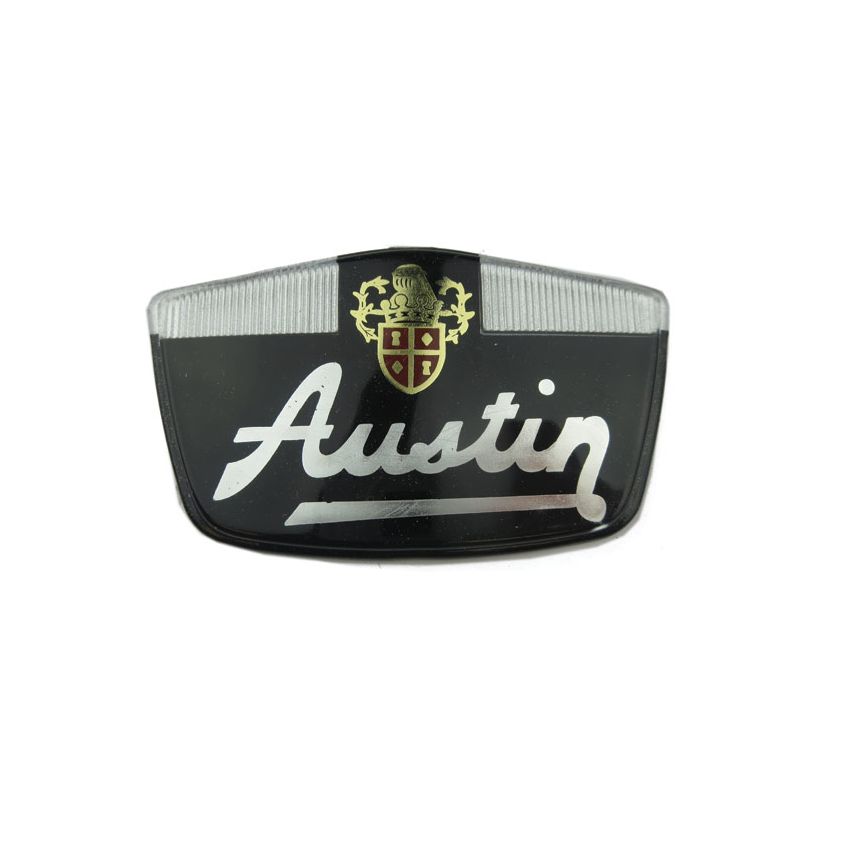 AUSTIN MOTIF BADGE:  MORRIS MINOR VAN, PICK-UP