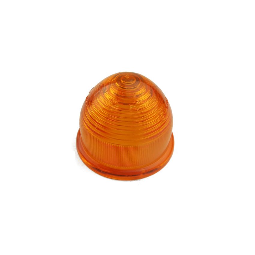 PLASTIC AMBER LENS:  MGA, SPRITE MKI, MINI, MM