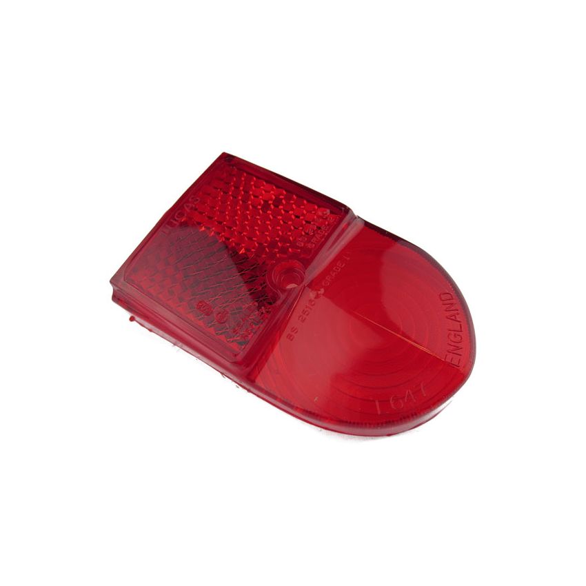 LH REAR LENS (RED):  MGA MKII, MINI MKI