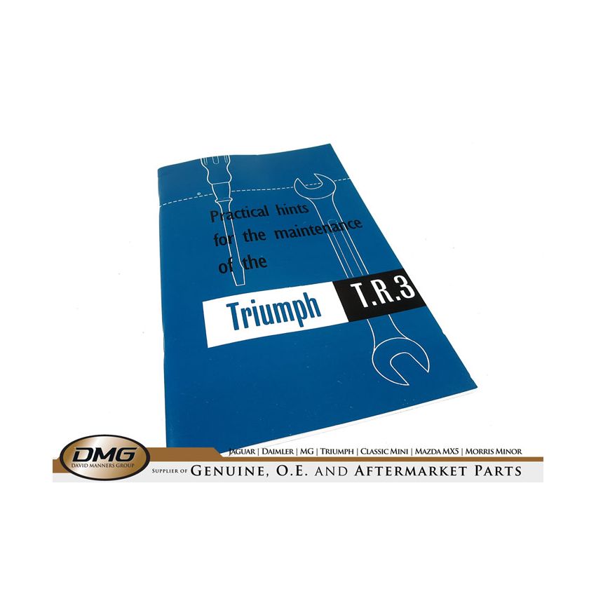 OWNERS HANDBOOK:  TR3A