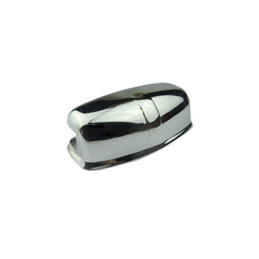 LAMP LENS COVER CHROME:  MGA, TR2, SPITFIRE, AH, S&M, MM