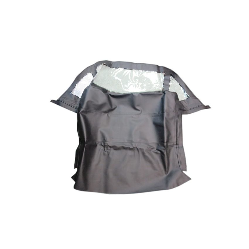 HOOD (BLACK VINYL) NO ZIP:  TR4A 65-67