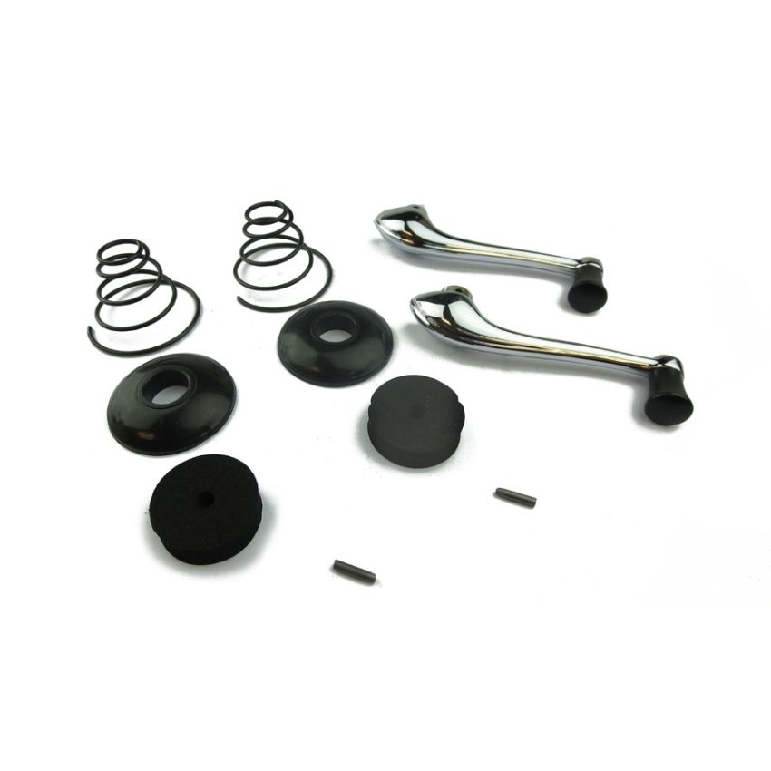 WINDOW HANDLE KIT:  TR4, TR4A, HERALD, GT6 MKI
