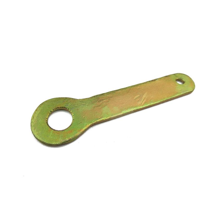 RETURN SPRING BRACKET:  MORRIS MINOR