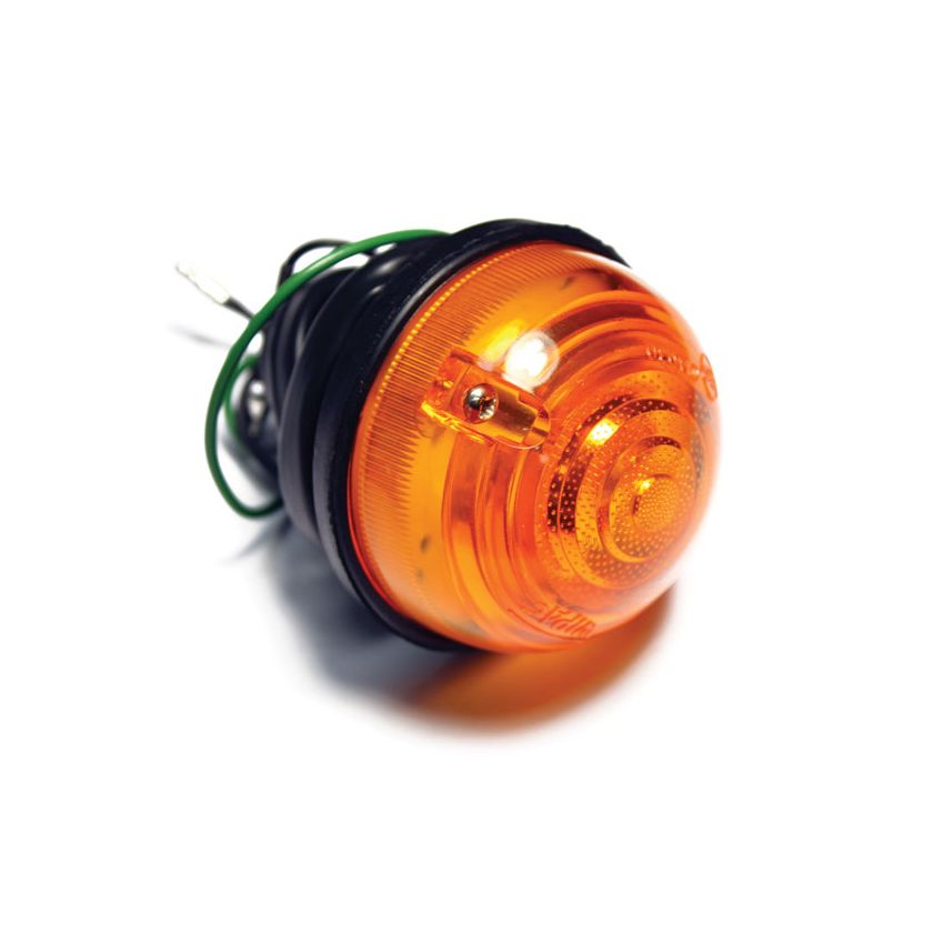 INDICATOR LAMP AMBER:  MINI86-96 L/ROVER DEFENDER, MINI, MM