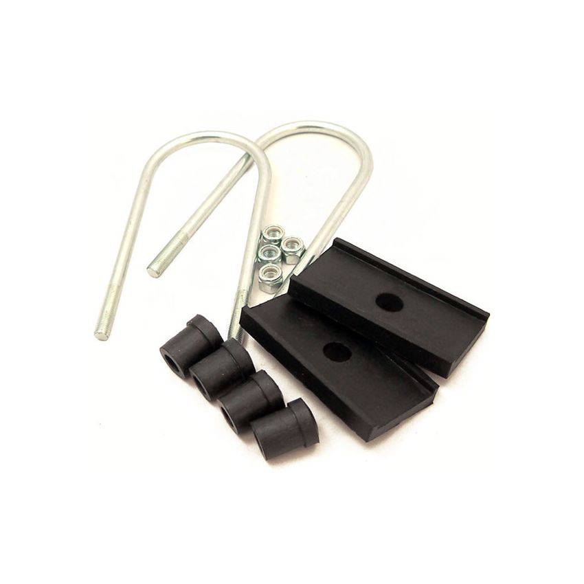 LEAF SPRING FIT KIT AXLE:  MGB TUBE AXLE