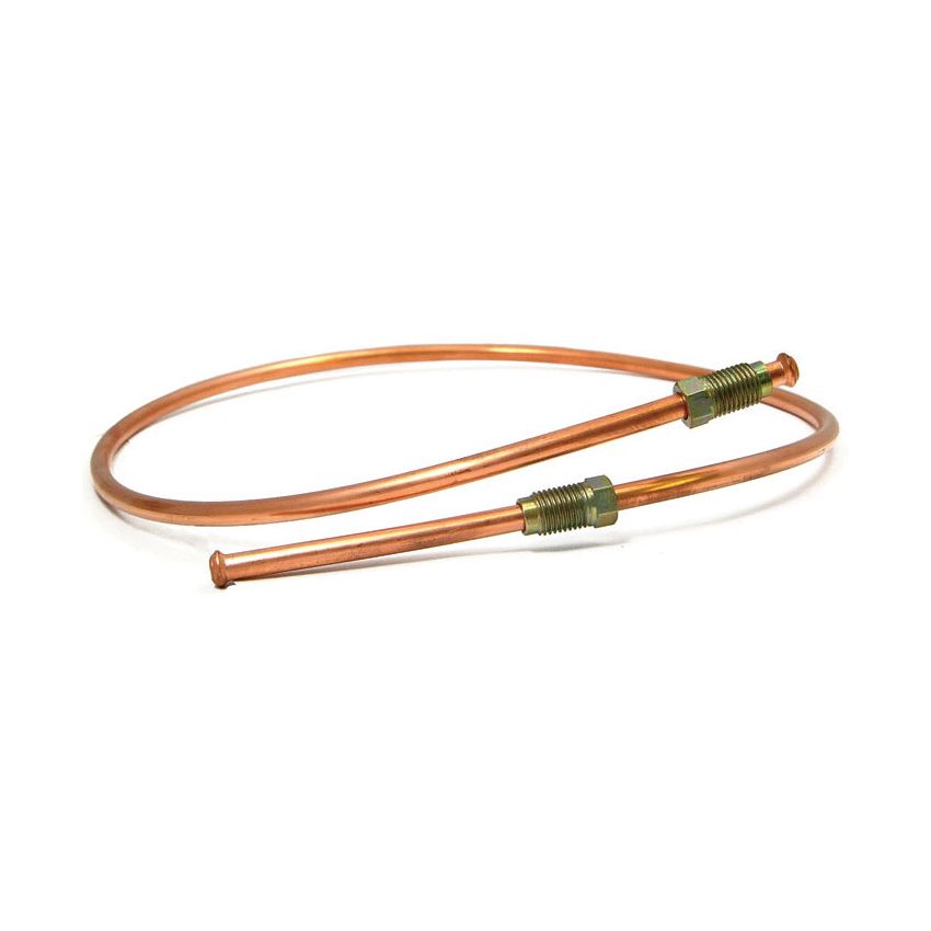 CLUTCH PIPE WITH NUT:  MGB, MIDGET