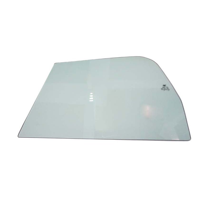 LH DOOR GLASS (GREEN):  MGB ROADSTER