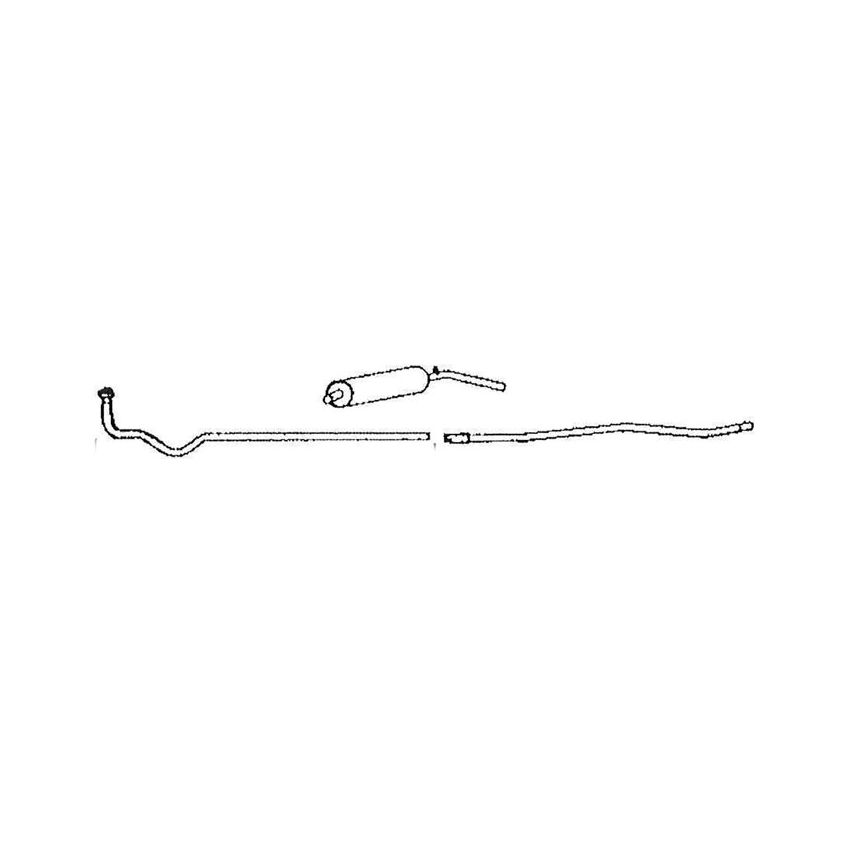 EXHAUST SYSTEM:  HERALD 1250 64>