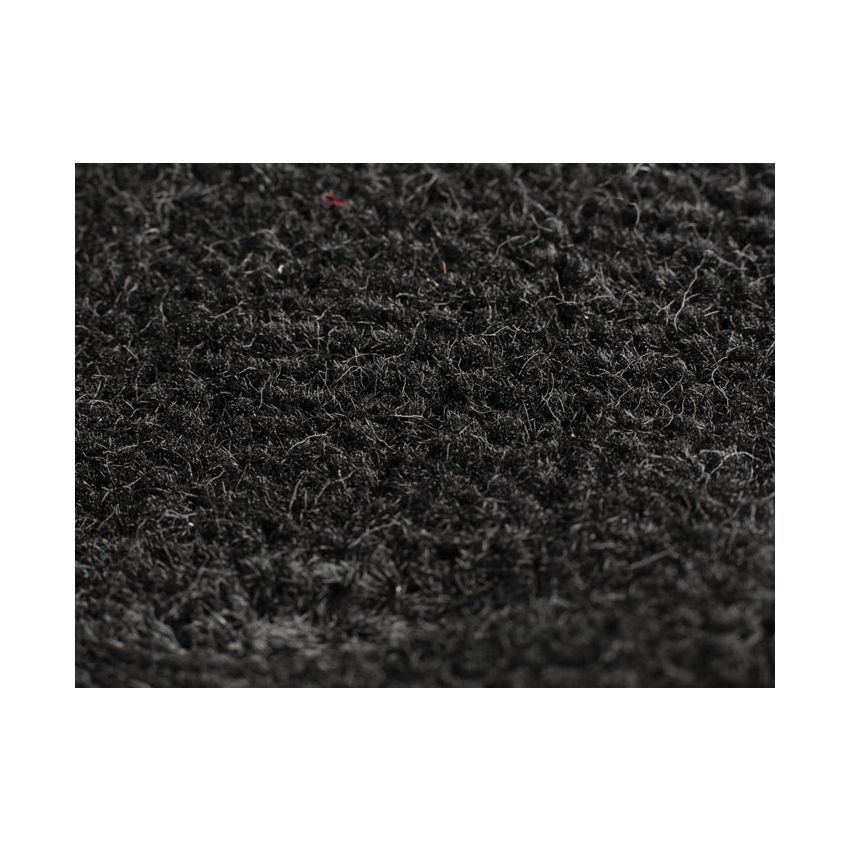 CARPET SET (BLACK) MOULDED:  MGB ROADSTER 68>