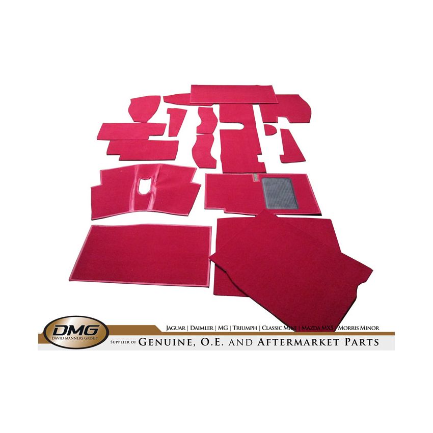 CARPET SET (RED):  S&M 64-66