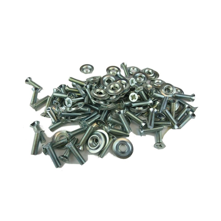 FLOOR BOARD SCREW/WASHER SET:  MGA