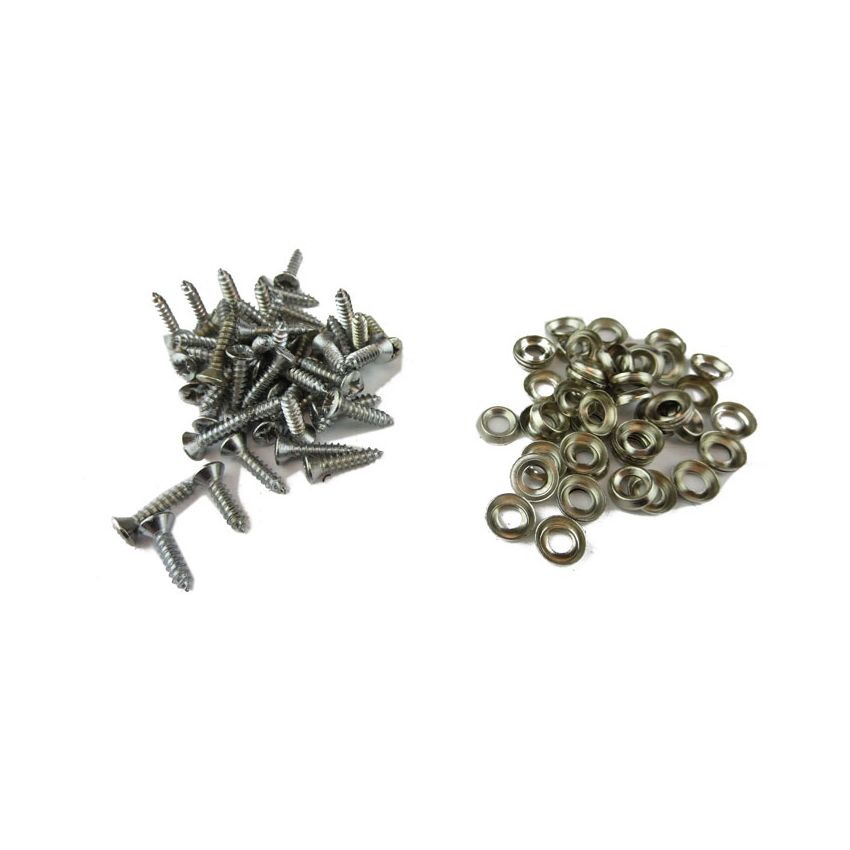 SCREW SET INTERIOR TRIM:  MGA