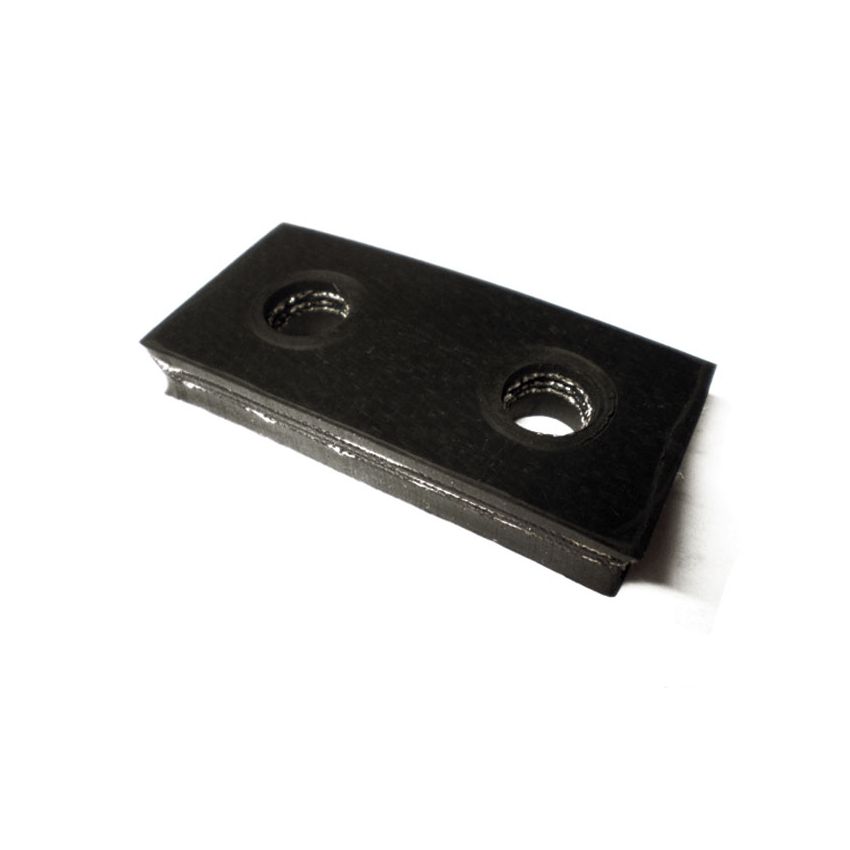 EXHAUST RUBBER STRAP (SHORT): TR2, TR3, TR3A, TR4, TR4A-TR5, TR6, SPIT