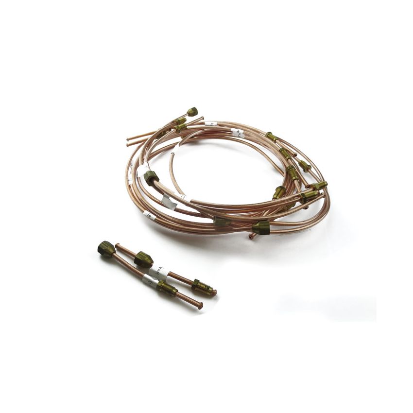 BRAKE PIPE SET LHD UNF:  TR5, TR6