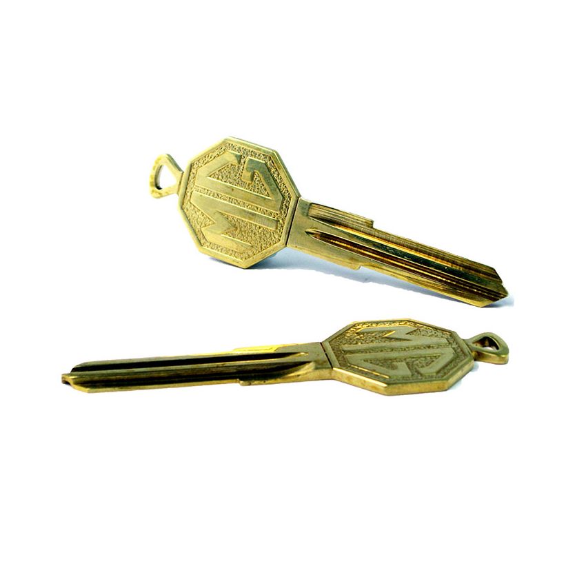 KEY CRESTED (RV) IGNITIONS:  MGB, MIDGET