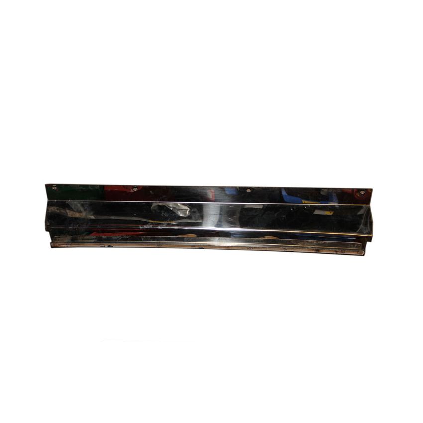 RH FRONT KICK PLATE 4-DOOR (S/STEEL):  MORRIS MINOR