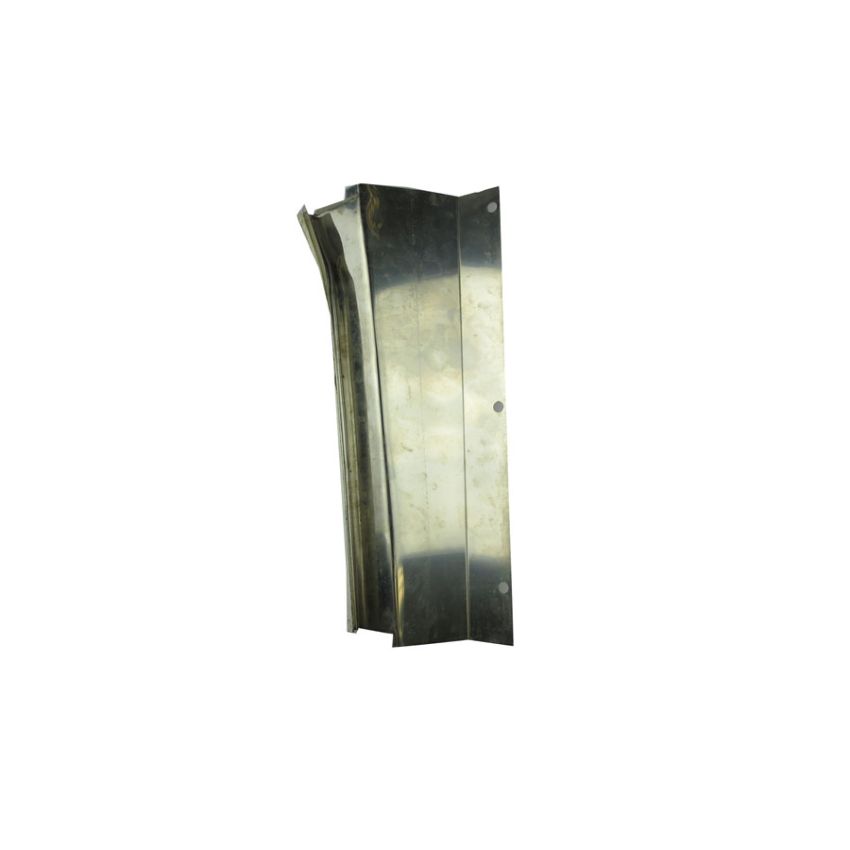 RH REAR KICK PLATE 4-DOOR (S/STEEL):  MORRIS MINOR