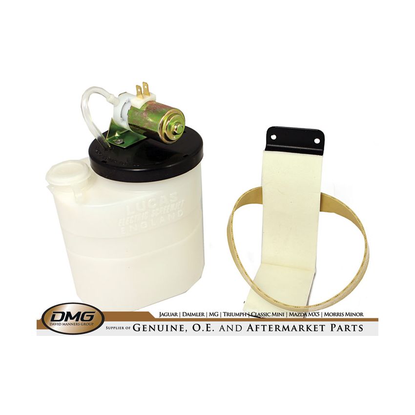 BOTTLE PUMP & BRACKET:  TR5, TR250, TR6