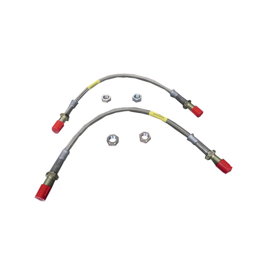 BRAIDED BRAKE HOSES:  SPITFIRE MKIV-1500