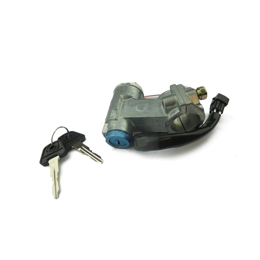 LUCAS STEERING LOCK ASSY WITH SWITCH:  TR5, TR6, SPITFIRE MKIV, GT6