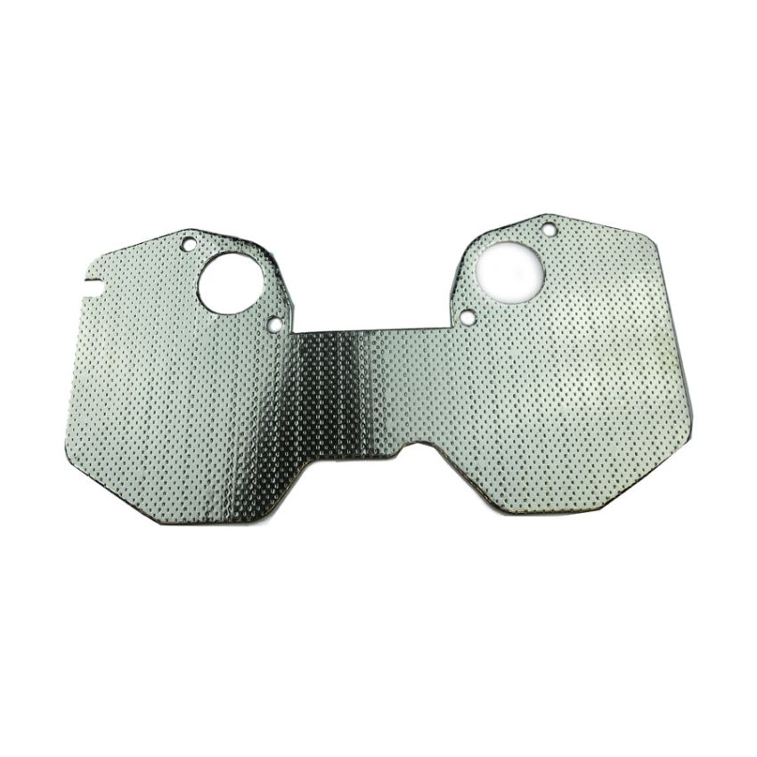 HEAT SHIELD WITH GASKET:  SPITFIRE 1500, MIDGET