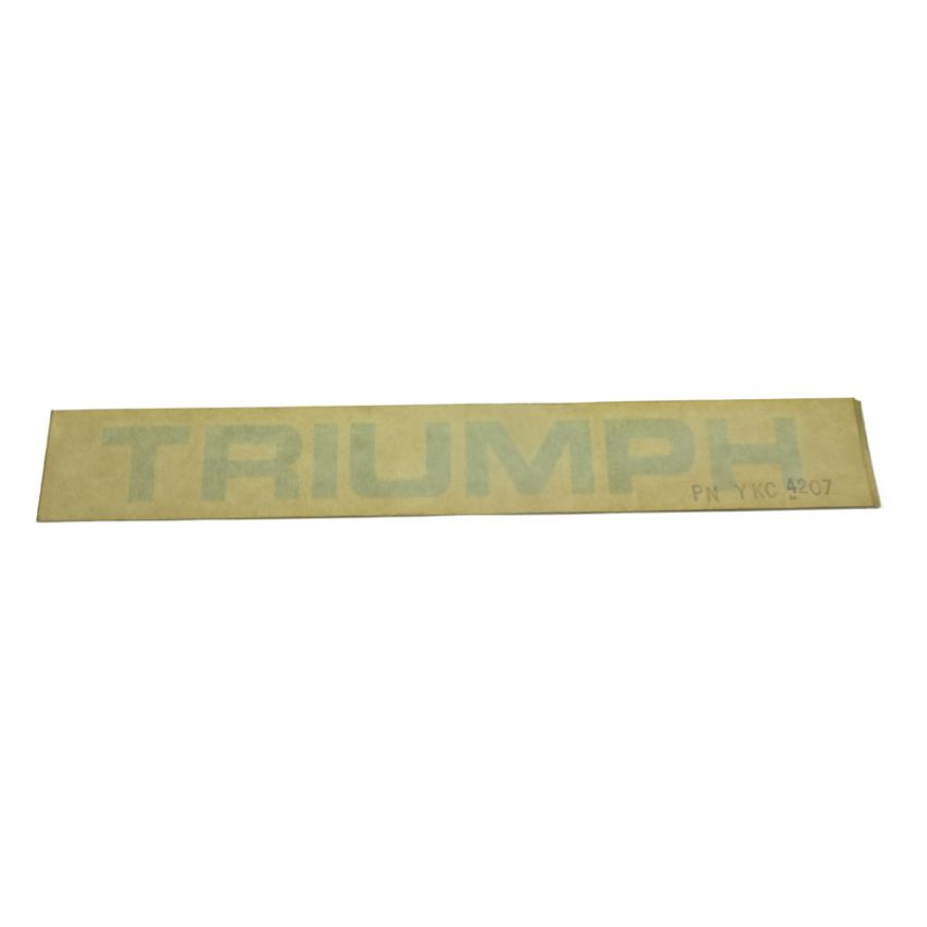DECAL TRANSFER (SILVER):  TR7