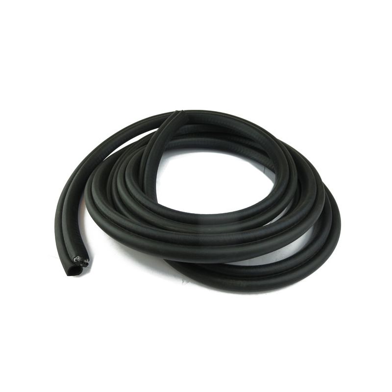 DOORSEAL BLACK / METRE CUT INTO 3.5 MTR: