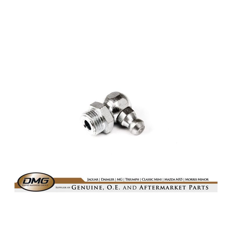 GREASE NIPPLE (90 DEG):  TR2, TR3, TR3A, TR4, TR4A, TR5, TR250, TR6