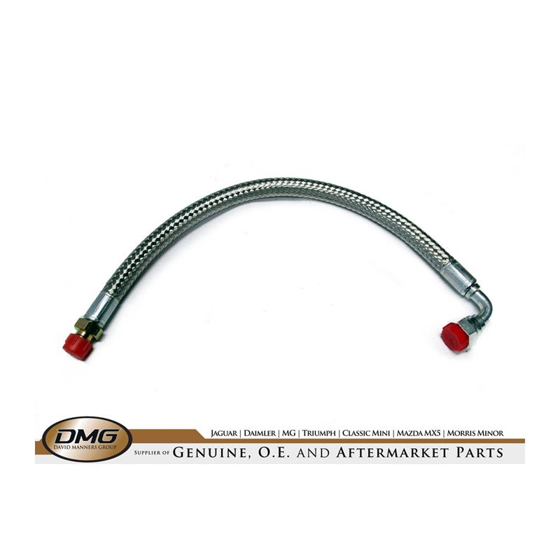 BRAIDED FUEL PIPE (S/STEEL):  TR2, TR3, TR3A