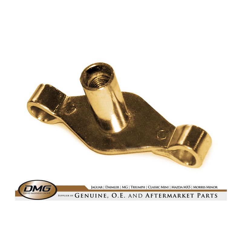 S/ABS MOUNT+TUBE NUT:  TR2, TR3, TR3A, TR4