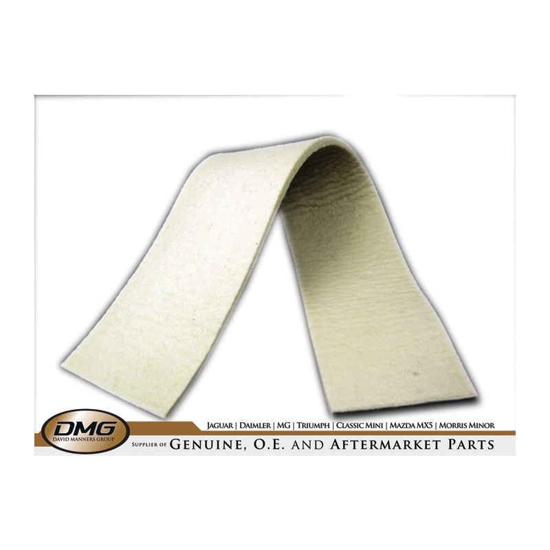 FELT STRIP-TANK MOUNT:  TR2, TR3, TR3A, TR4, TR4A, TR5, TR6, SPITFIRE