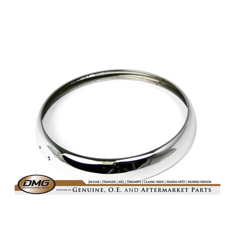 HEADLAMP RIM:  TR3, TR3A, TR4, TR4A, TR5, TR6, SPITFIRE MKI-MKIII, GT6