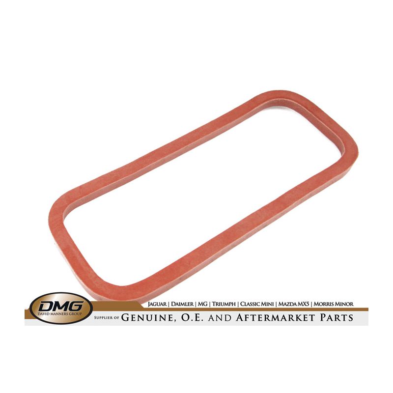 RUBBER SIDE COVER GASKET:  MGA, MGB, MGC, S&M 57-74, M/MINOR, MINI