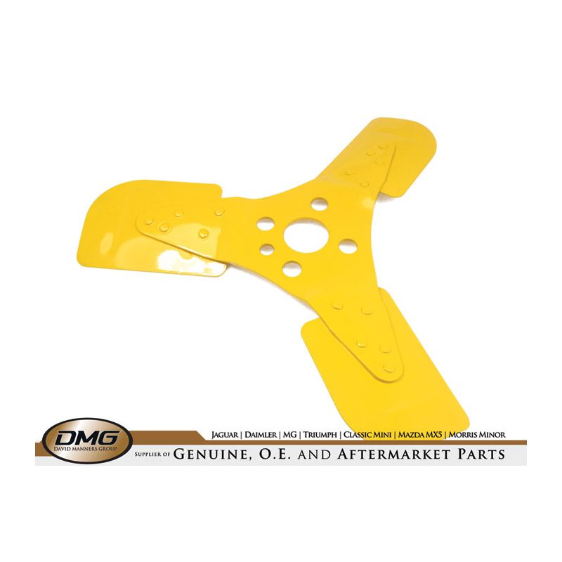 3 BLADE METAL FAN:  MGB 62-76
