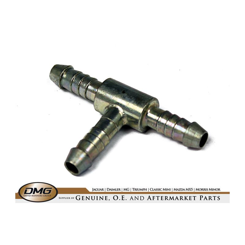 T-PIECE FUEL PIPE:  MGB 62-74-62-69 USA, MINI