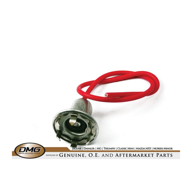 BULB HOLDER SINGLE WIRE:  MGB, MGC, TR2, TR3, TR3A, TR4, S&M