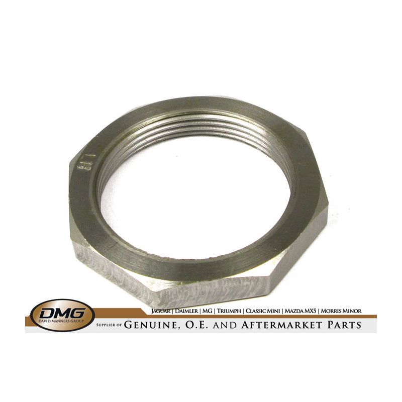 HUB NUT (LH THREAD) BANJO AXLE:  MGB