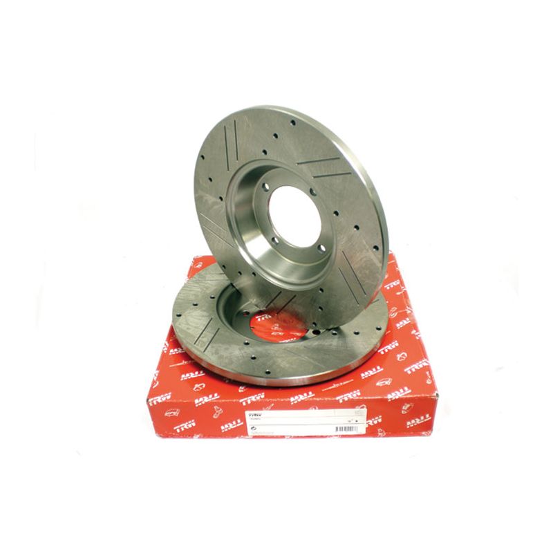 BRAKE DISC DRILL/GROOVED:  TR4, TR4A, TR5, TR6
