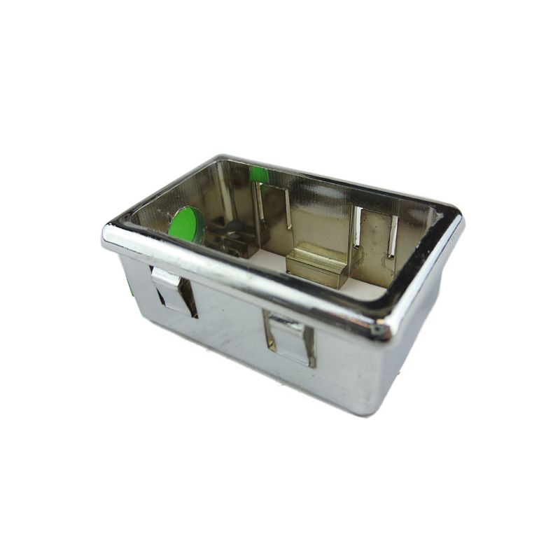 SWITCH BEZEL (CHROME):  MGB, MGC, MINI