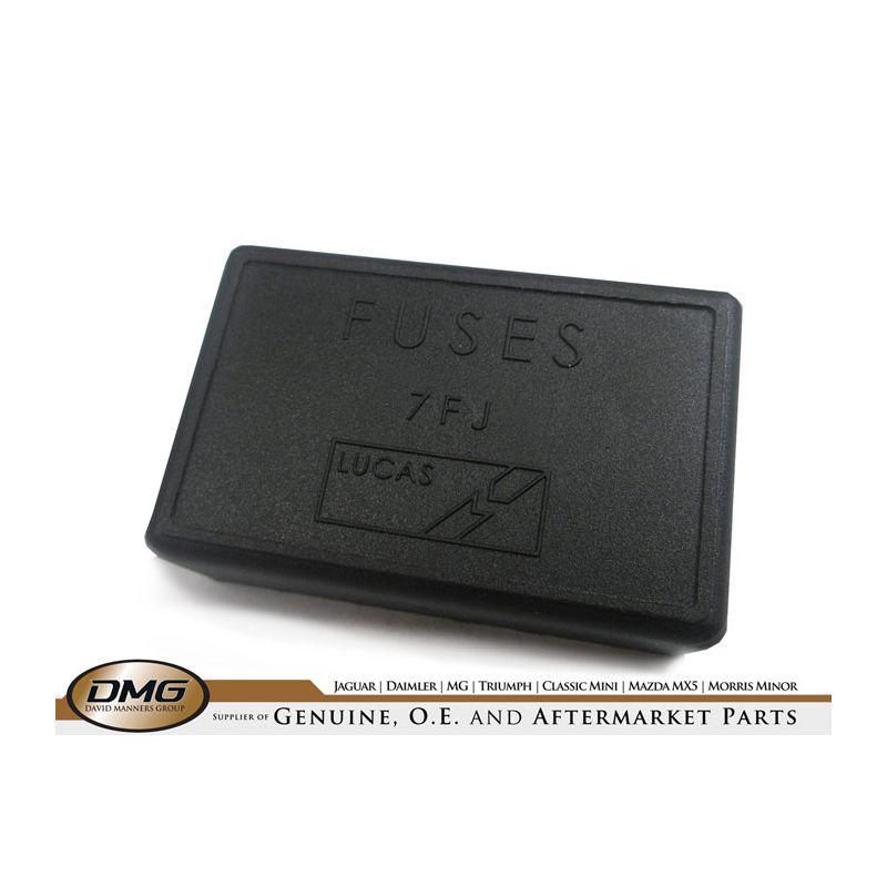 LUCAS FUSE BOX COVER 7FJ:  MGB, TRIUMPH, AUSTIN