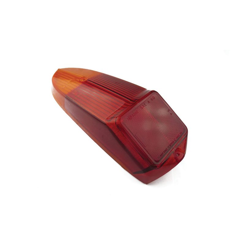 REAR LAMP LENS:  MGB, S&M 69-73