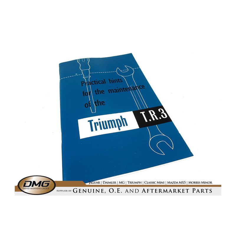 OWNERS HANDBOOK:  TR3A