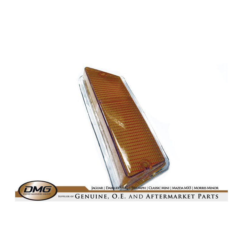 RH FRONT LENS (AMBER):  TR6