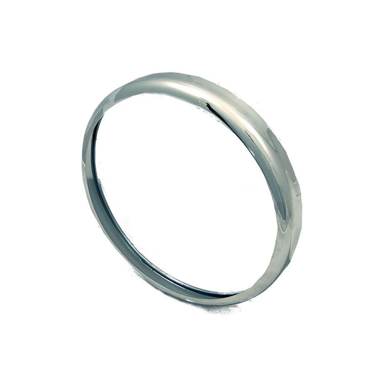 HEADLAMP RIM 8" (CHROME):  MGB