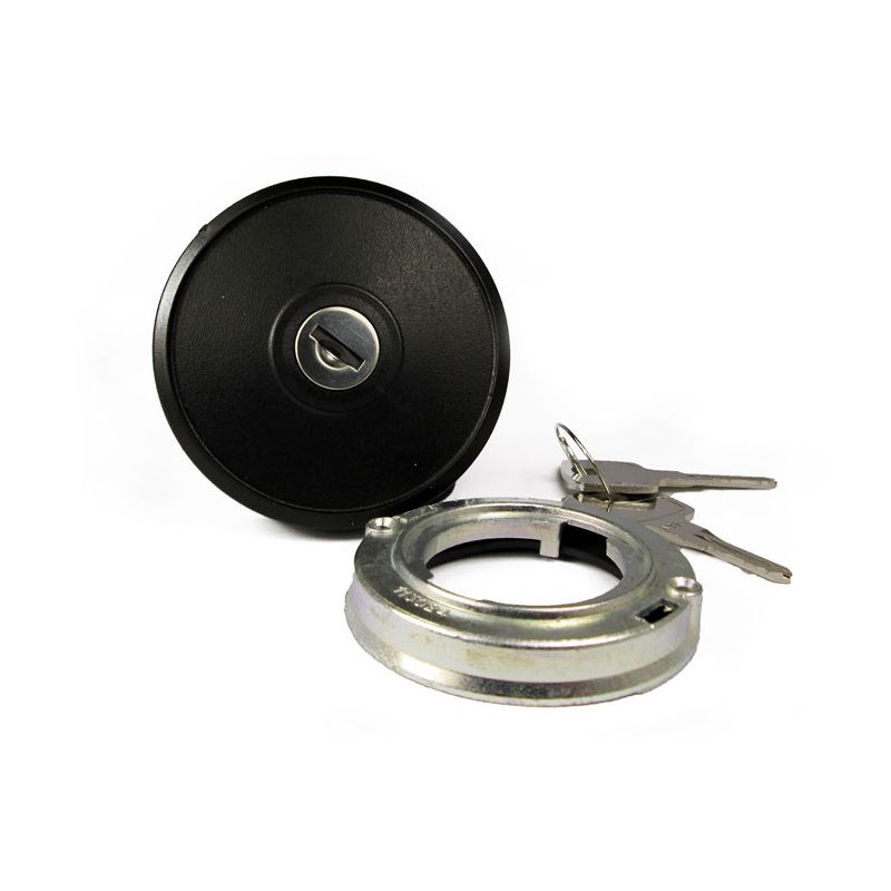 FUEL CAP LOCKING BLK MORRIS MINOR
