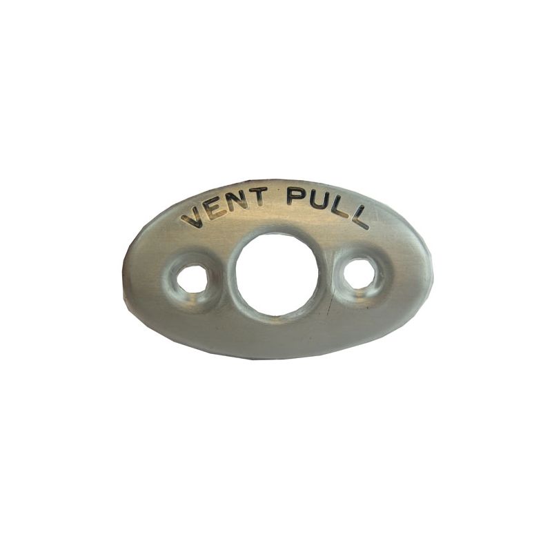 VENT PULL ESCUTCHEON:  TR2, TR3A