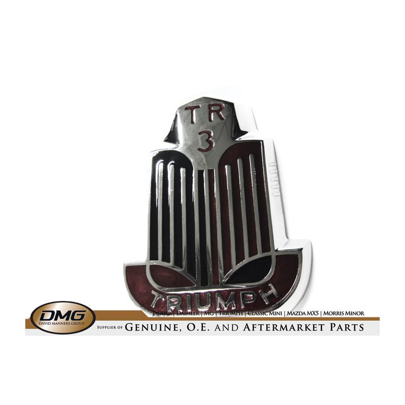 MEDALLION RED/BLACK:  TR3