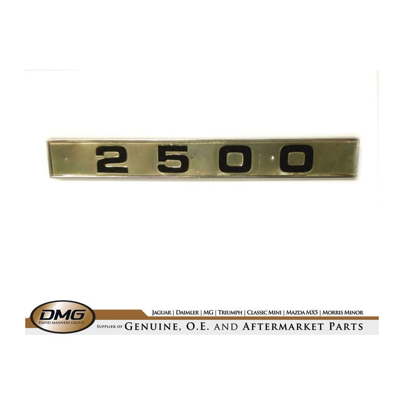 REAR WING BADGE:  T2500, TR5